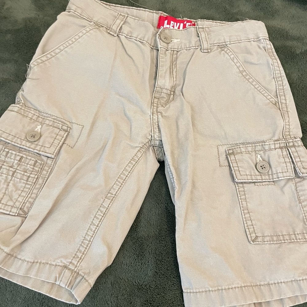 Levi's Boy's Khaki Shorts